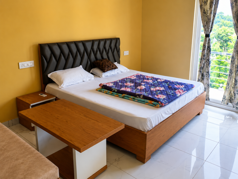 Standard Double Bed Room Stay at Pong View Hotel Dehra