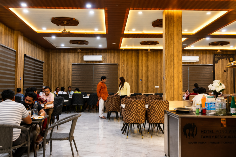 4-Bed Semi-Deluxe Family Room at Pong View Hotel Dehra
